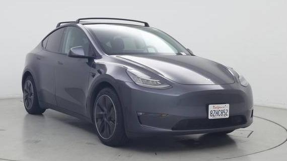 TESLA MODEL Y 2021 5YJYGDEE8MF271308 image